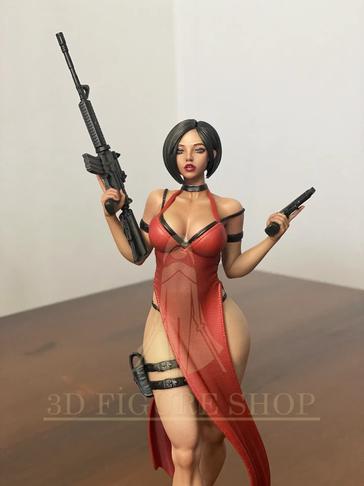 Figura Ada Wong/Resident Ewil/25 cm/Pintada profesional Foto 3 de 4