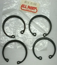 4 Pk Snowmobile Idler Wheel Snap Ring / Circlip 1 7/16" / 36Mm  Relaxed Dia