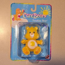 Care Bears FUNSHINE BEAR Poseable Figure 2003 Play Along NIB