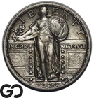 1920 Standing Liberty Quarter, Choice AU++