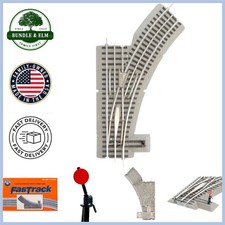 Enhance Your Model Railway with FasTrack 036 Right-Hand Switch - O Gauge Design