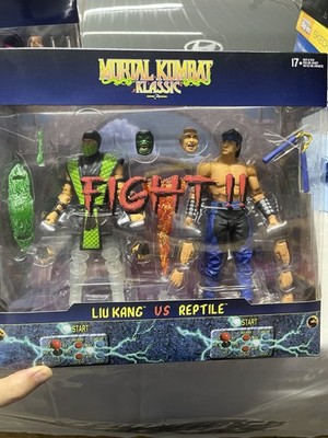 Mortal Kombat Klassic Liu Kang vs Reptile Deluxe 2-Pack McFarlane Toys