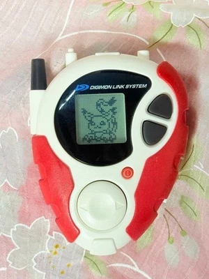 BANDAI Digimon Adventure 02 Digivice D-3 Ver.3 White & Red Tested - image 1 of 4
