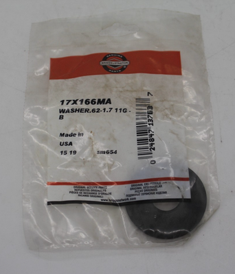 #ad Genuine OEM B amp; S Murray Washer 17X166MA FACTORY SEALED $16.98