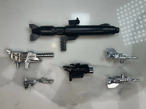 Vintage Transformers Accessories G1 Hasbro 80s Weapons