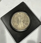 1943D Walking Liberty Silver Half Dollar BU UNC Light Toning