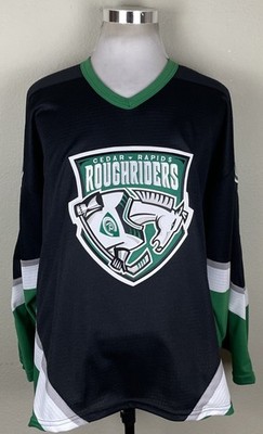 Cedar Rapids Roughriders Rough Riders Men s Hockey Jersey XXL 2XL