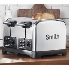 Hamilton Beach 24910 4-Slice Toaster, Silver - Free Shipping