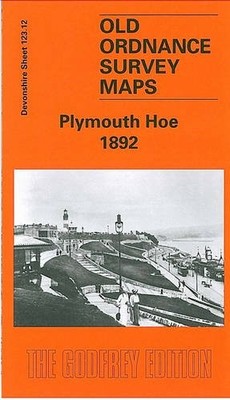 Plymouth Hoe 1892: Devon Sheet 123.12 (O... by Oliver, Richard Sheet map, folded