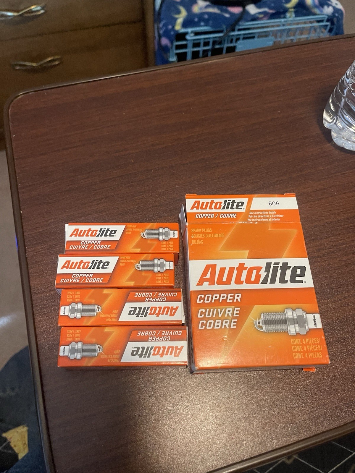 Autolite #606 Copper 4pk Spark Plugs