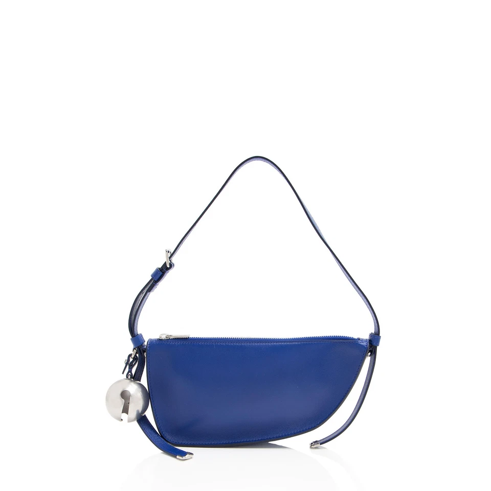 Burberry Leather Shield Mini Shoulder Bag