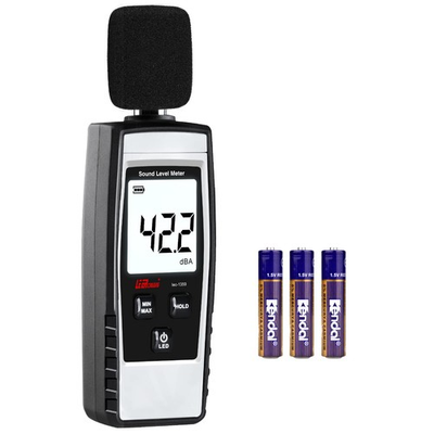 #ad #ad Decibel Meter Portable SPL Meter Sound Pressure Level Meter Digital Noise... $28.77