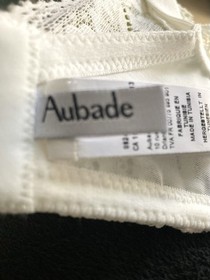 38G~Aubade Rosessence Bra Floral Lace Padded  Moulded Cup Underwired Luxury*NEW