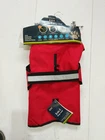 Danish Design 3-in-1 Coat Waterproof/Removable Fleece Light Reflective Red 41cm