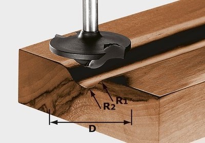 Festool Fräser Profilfräser Zubehör HW S8 D42 491137