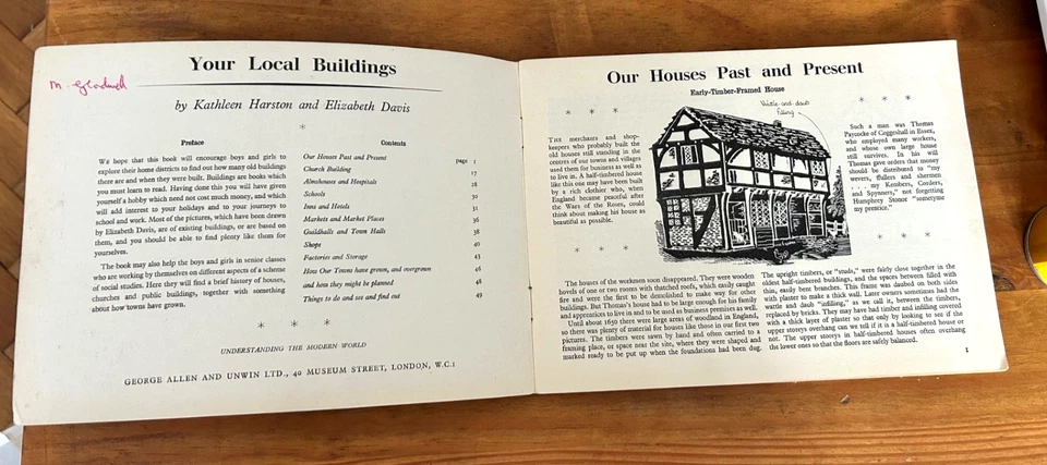 YOUR LOCAL BUILDINGS by K Harston &  A Davis UNDERSTANDING THE MODERN WORLD - Image 2 of 4