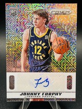 2024-25 Panini Prizm Deca-Signatures Johnny Furphy Mojo Prizm 25/25 (AU, RC)