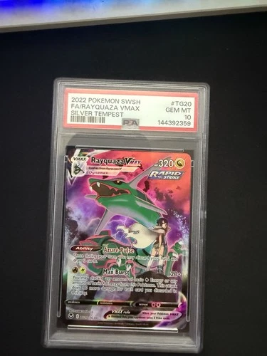 Rayquaza VMAX TG20/TG30 Swsh12: Sword & Shield - Silver Tempest PSA 10