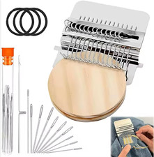 NEW Knit Patch Kit PatchMaker 2.0 Portable Darning Loom for Clothes Repair
