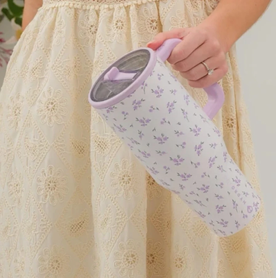 #ad NEW Hydro Jug Traveler 40 oz Insulated Stainless Steel Tumbler Handle Flip Straw $34.99