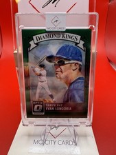 2016 Donruss Optic Diamond Kings #27 Evan Longoria Green 5/5 Tampa Bay Rays