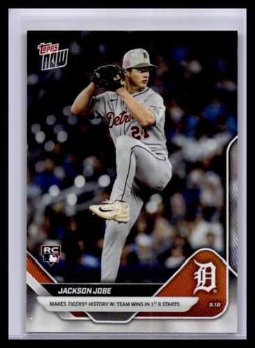 2025 Topps Now 192 Jackson Jobe