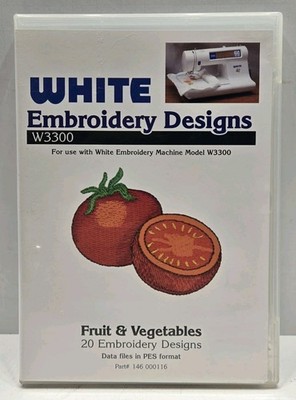 Fruit And Vegetables Embroidery Designs Card For Baby lock Bernina Deco Brother