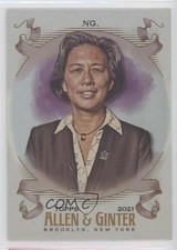 2021 Topps Allen & Ginter's Hot Box Silver Portrait Kim Ng #226 0hw6