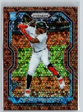 2021 Panini Prizm #118 Monte Harrison Bronze Donut Circles Prizm #/40 H.26
