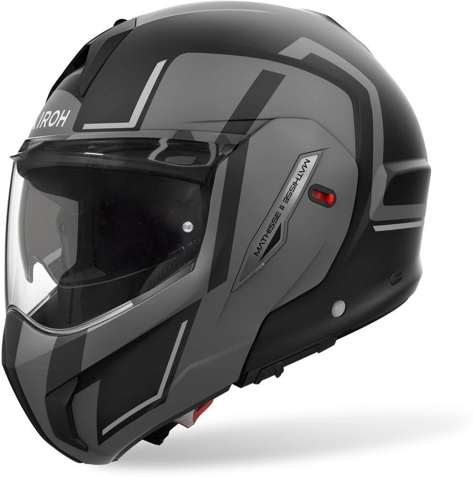 Airoh Klapphelm Helmet Mathisse Ii Genius Grey Matt 57-25058 - Bild 1 von 1