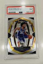 Panini 2018-19 Select Premier Level Marvin Bagley III RC #112 PSA 9 Kings