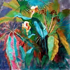 Art Giclee Printed Oil Painting Print Home decorati flower Canvas
