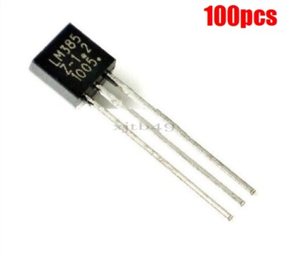 100Pcs TO-92 LM385-1.2 TO3 Micropower Voltage Reference Diode New Ic li