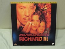 Richard III LASERDISC, Deluxe Letter-Box Edition