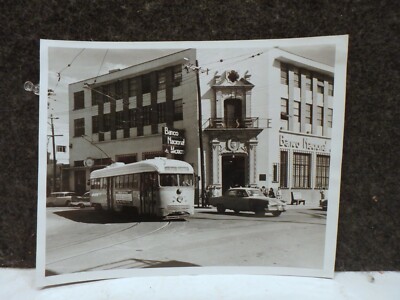 AUTHOR ALLAN H BERNER TROLLEY PHOTO COLLECTION INTERNATIONAL STREETCAR TX 8X10