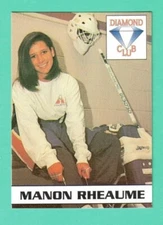 (1) MANON RHEAUME TAMPA BAY FIRST WOMAN NHL GOALIE PROMOTION  NM-MT  (G5941)
