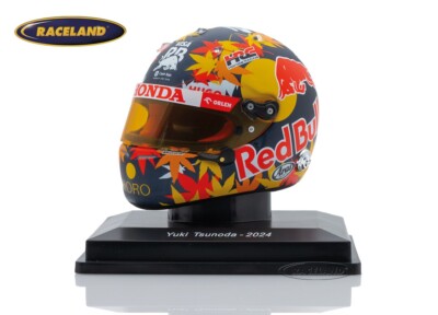 Helm/Helmet F1 Team Racing Bulls VCARB 2024 Yuki Tsunoda, Spark 1:5, 5HF149