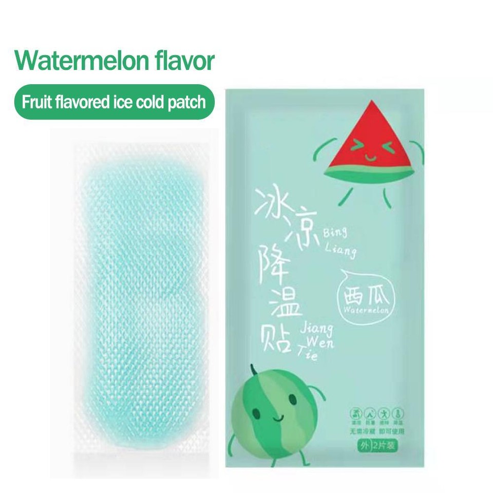 Anti-heat Cooling Patch Outdoor Cool Stickers Heat Prevention ...