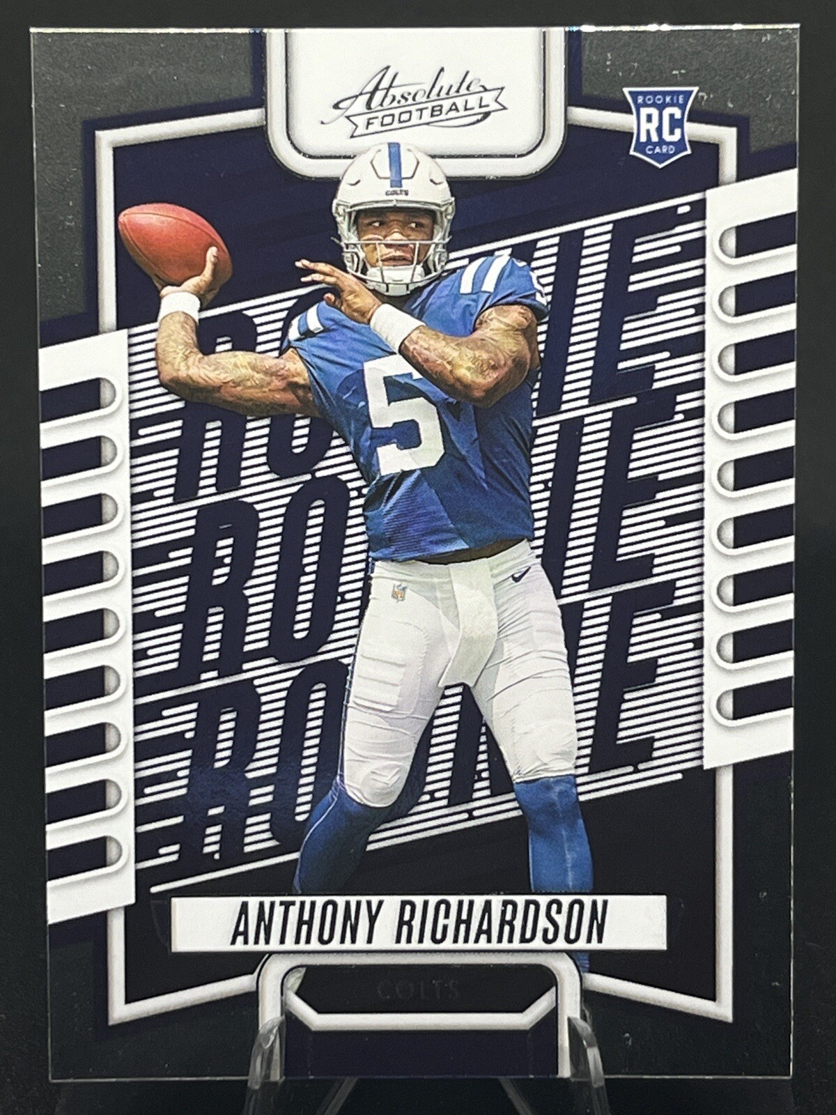 ANTHONY “AR” RICHARDSON 2023 Absolute Football Rookie #104 Indianapolis Colts RC