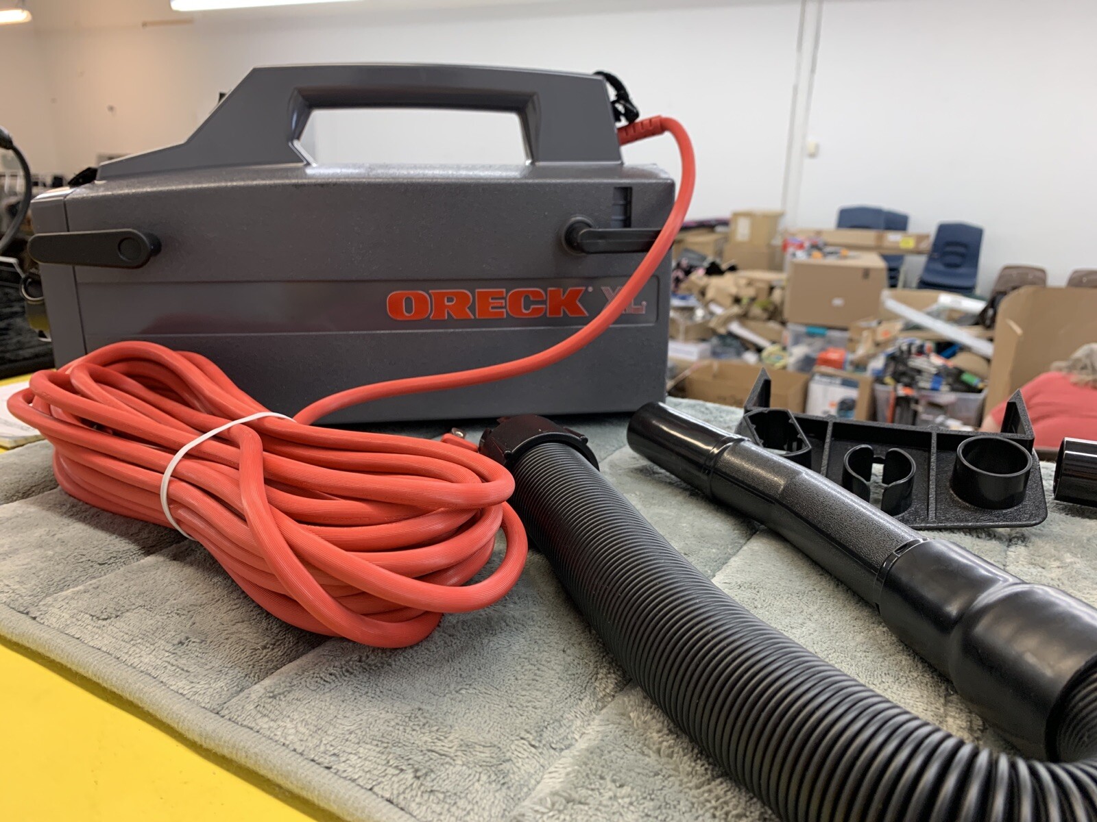 Oreck Xl Pro 5 Vacuum Cleaner Missing Parts And Damaged Part eBay