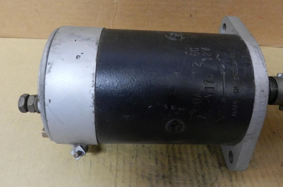 Triumph TR2 TR3 TR4 1956-67 2,0 L 2,1 L 4 cilindros reconstruido Lucas Starter 25550A M418G Foto 2 de 4