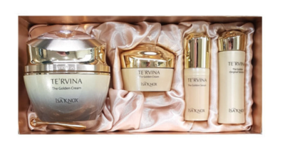 Isa Knox Tervina The Golden Cream 60ml Set Antiaging Firming Skin