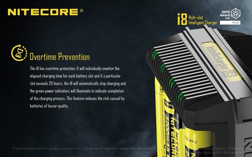 BNIB - Nitecore i8 Intellicharger Li-ion / IMR / Ni-MH /NiCd - Picture 13 of 20