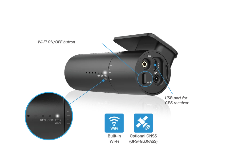 BlackVue Dash Cam DR590X-2CH Front and Rear Wi-Fi GPS (32GB) - REFURB - Image 3 of 4