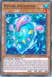 Hiyari @Ignister IGAS-EN005 1st Edition Common YuGiOh