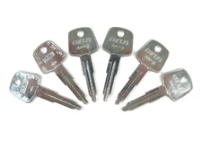 Curtis AA-3 Automobile Key Blank Lot of 6pcs NOS
