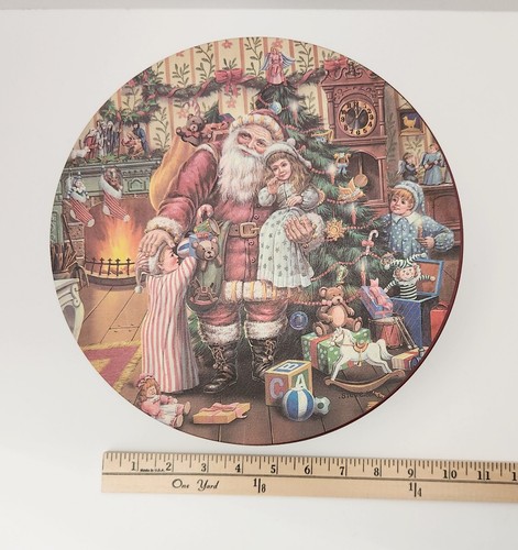 Hallmark Olde World Santa Claus und die Kinder Keks/Keksdose 1980er - Bild 11 von 14