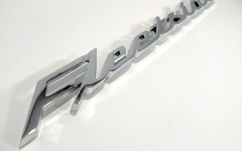 Par de emblemas y herrajes cromados Fleetside para camioneta Chevy 1958-59 con escritura de caja Foto 4 de 4