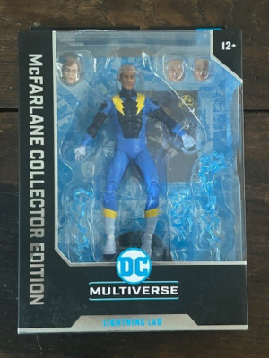 DC Multiverse Collector 7'' Figure Wave 8 Exclusive Lightning Lad LOSH
