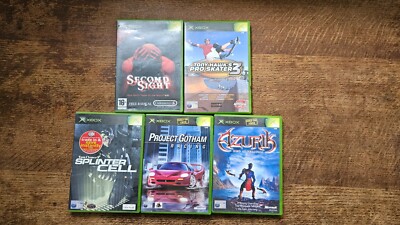 MICROSOFT XBOX ORIGINAL OG - ALLE FÜLLER OHNE KILLER BUNDLE SPIELE x5 #RL33